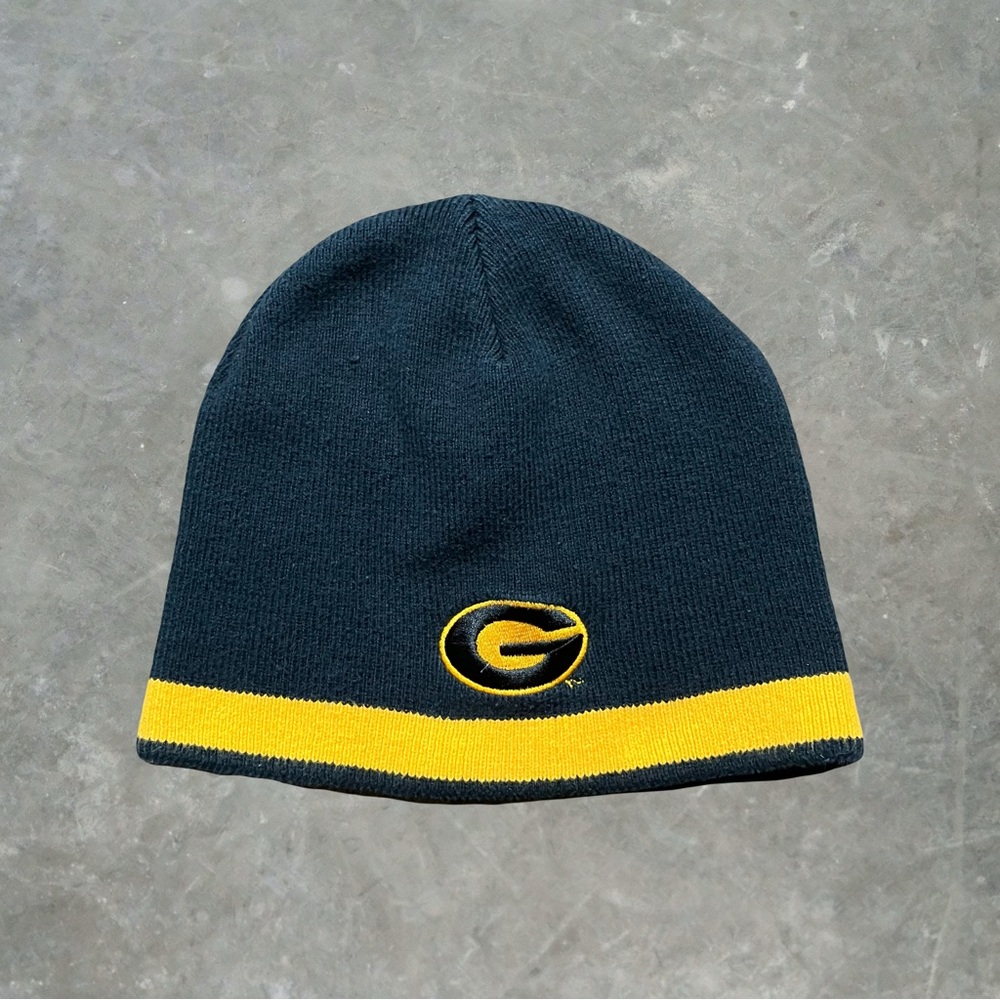 ☀️ Vintage The Game Grambling State Tigers Beanie OSFA Black/Yellow